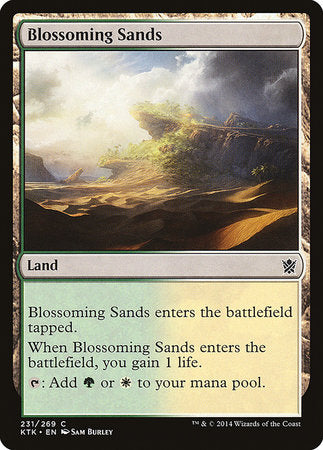 Blossoming Sands [Khans of Tarkir] | Mindsight Gaming