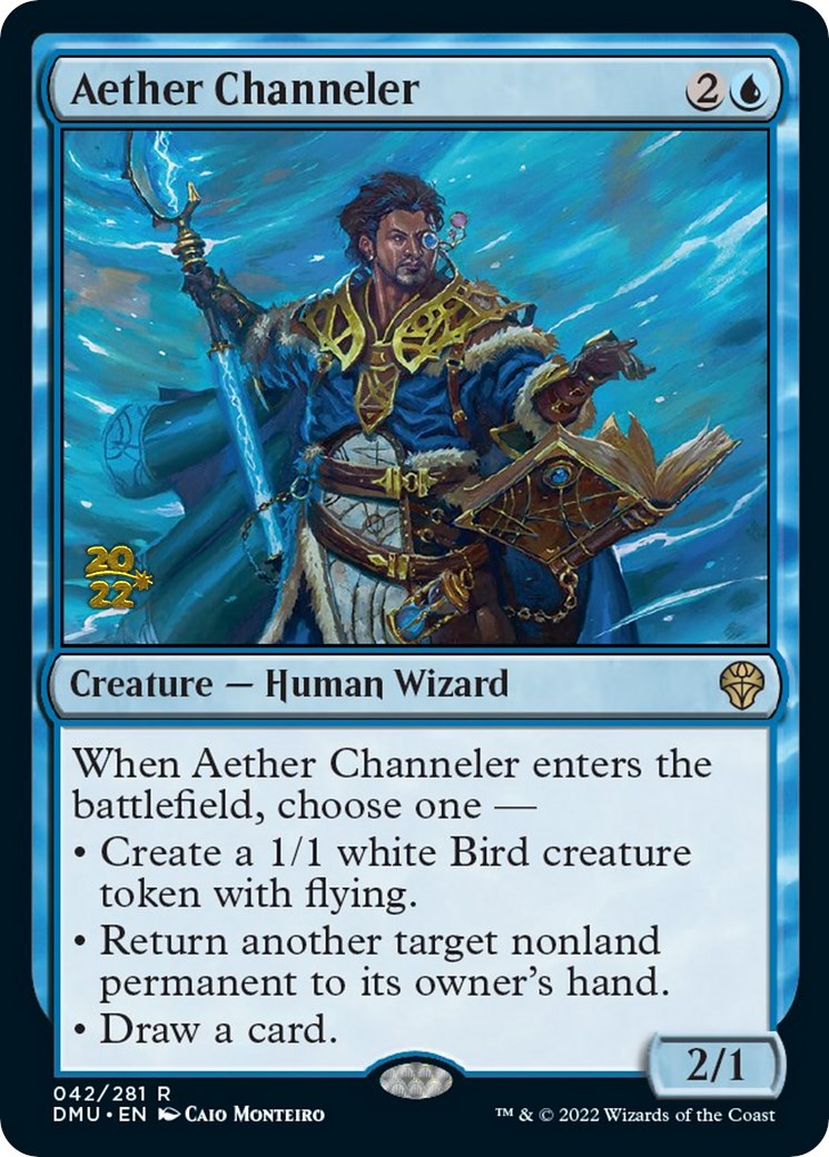 Aether Channeler [Dominaria United Prerelease Promos] | Mindsight Gaming