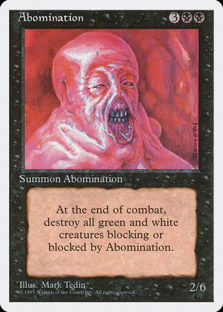 Abomination [Fourth Edition] | Mindsight Gaming