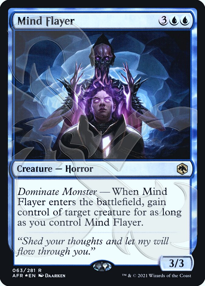 Mind Flayer (Ampersand Promo) [Dungeons & Dragons: Adventures in the Forgotten Realms Promos] | Mindsight Gaming