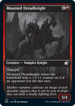 Mounted Dreadknight [Innistrad: Double Feature] | Mindsight Gaming