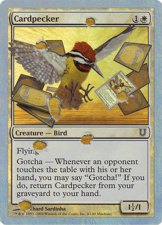 Cardpecker (Alternate Foil) [Unhinged] | Mindsight Gaming