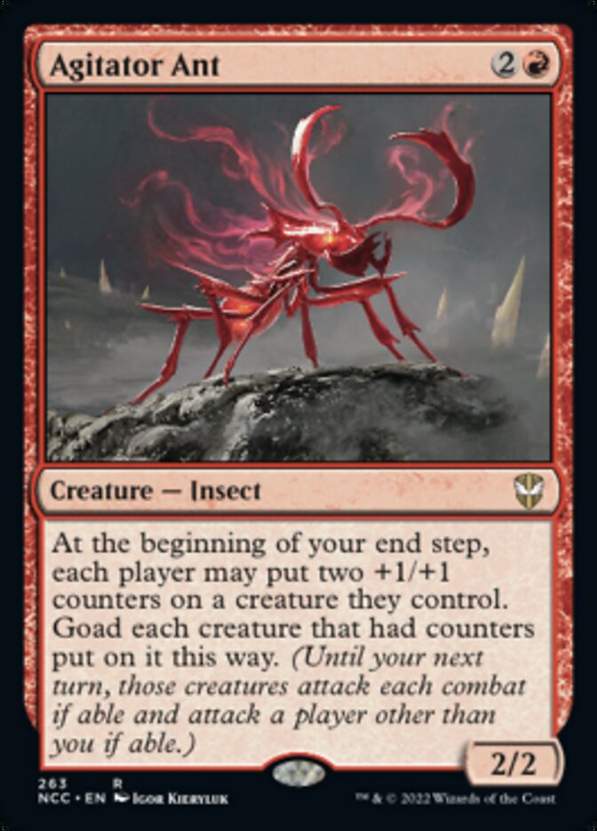 Agitator Ant [Streets of New Capenna Commander] | Mindsight Gaming