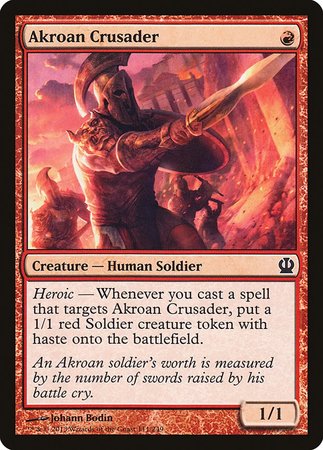 Akroan Crusader [Theros] | Mindsight Gaming