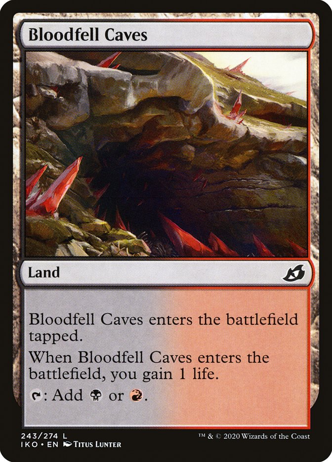 Bloodfell Caves [Ikoria: Lair of Behemoths] | Mindsight Gaming