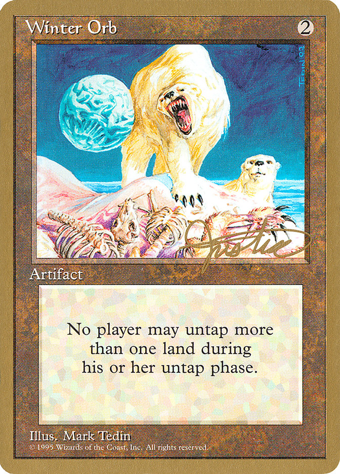 Winter Orb (Mark Justice) [Pro Tour Collector Set] | Mindsight Gaming