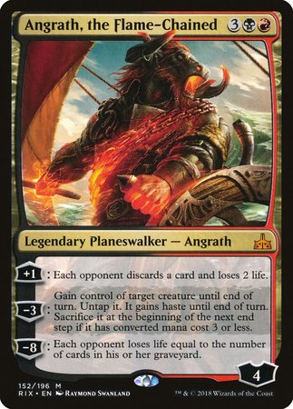 Angrath, the Flame-Chained [Rivals of Ixalan] | Mindsight Gaming