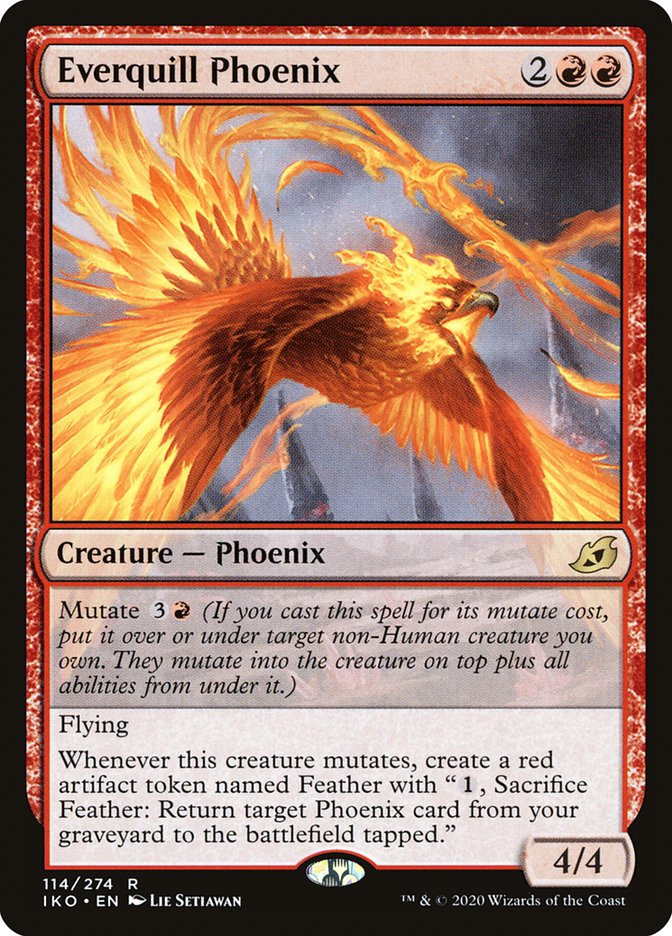 Everquill Phoenix [Ikoria: Lair of Behemoths] | Mindsight Gaming