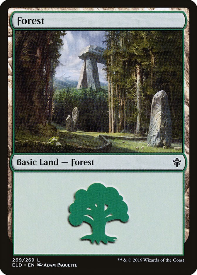 Forest (269) [Throne of Eldraine] | Mindsight Gaming