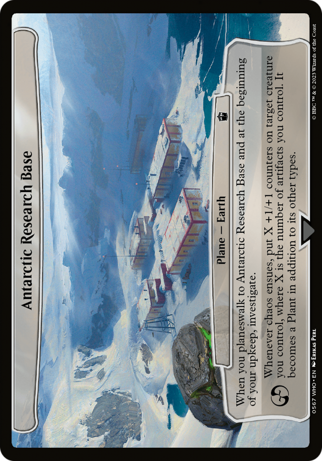 Antarctic Research Base [Planechase] | Mindsight Gaming