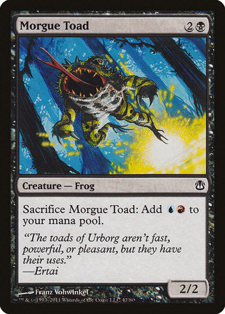 Morgue Toad [Duel Decks: Ajani vs. Nicol Bolas] | Mindsight Gaming