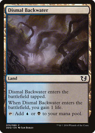 Dismal Backwater [Duel Decks: Blessed vs. Cursed] | Mindsight Gaming