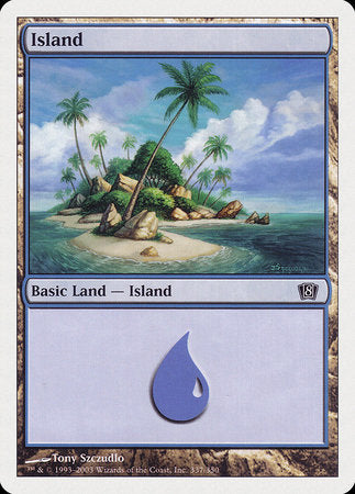 Island (337) [Eighth Edition] | Mindsight Gaming