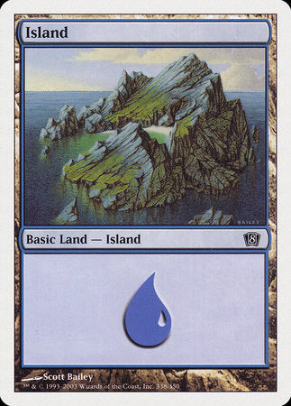 Island (338) [Eighth Edition] | Mindsight Gaming