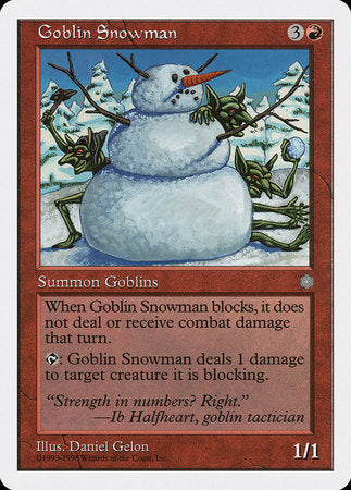 Goblin Snowman [Anthologies] | Mindsight Gaming
