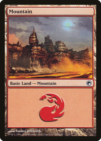 Mountain (243) [Scars of Mirrodin] | Mindsight Gaming