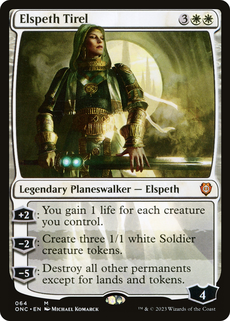 Elspeth Tirel [Phyrexia: All Will Be One Commander] | Mindsight Gaming