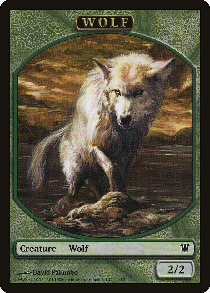 Wolf (12/12) [Innistrad Tokens] | Mindsight Gaming