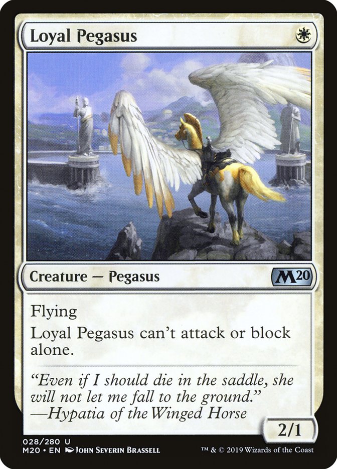 Loyal Pegasus [Core Set 2020] | Mindsight Gaming