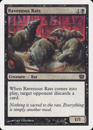 Ravenous Rats [Ninth Edition] | Mindsight Gaming