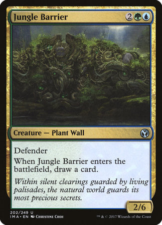 Jungle Barrier [Iconic Masters] | Mindsight Gaming