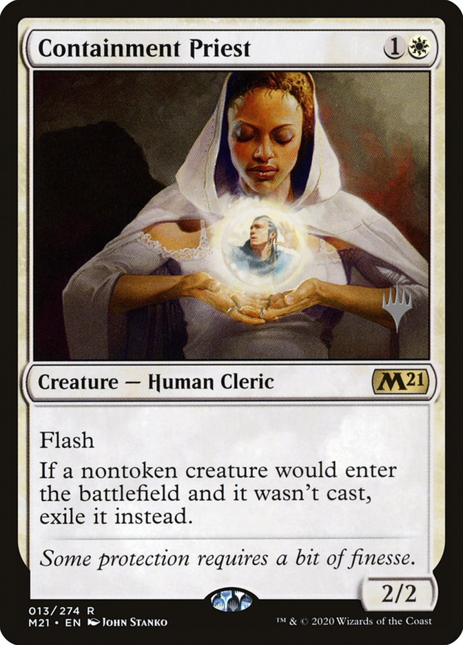 Containment Priest (Promo Pack) [Core Set 2021 Promos] | Mindsight Gaming