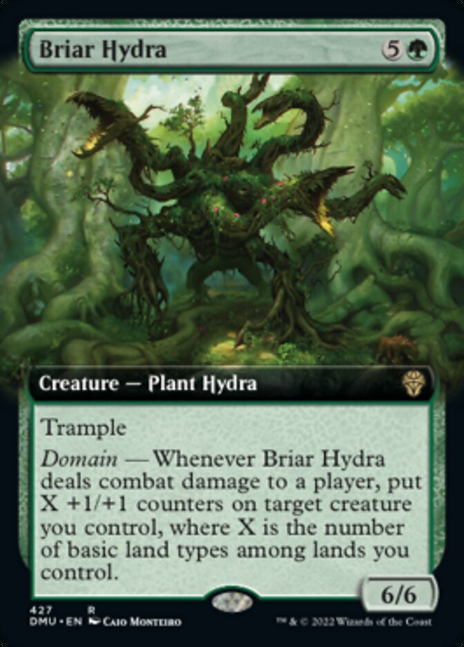 Briar Hydra (Extended Art) [Dominaria United] | Mindsight Gaming