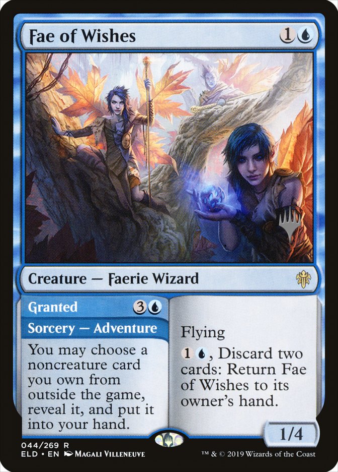 Fae of Wishes // Granted (Promo Pack) [Throne of Eldraine Promos] | Mindsight Gaming