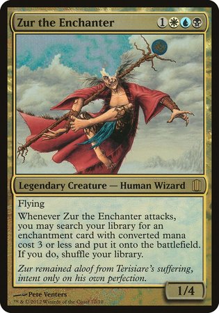 Zur the Enchanter (Commander's Arsenal) [Commander's Arsenal Oversized] | Mindsight Gaming