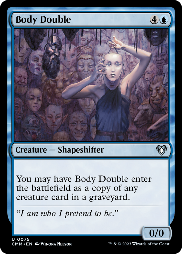 Body Double [Commander Masters] | Mindsight Gaming