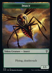 Spider // Insect Double-sided Token [Commander Legends: Battle for Baldur's Gate Tokens] | Mindsight Gaming
