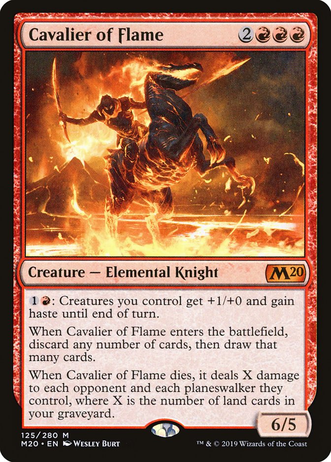 Cavalier of Flame [Core Set 2020] | Mindsight Gaming