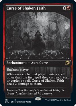Curse of Shaken Faith [Innistrad: Double Feature] | Mindsight Gaming