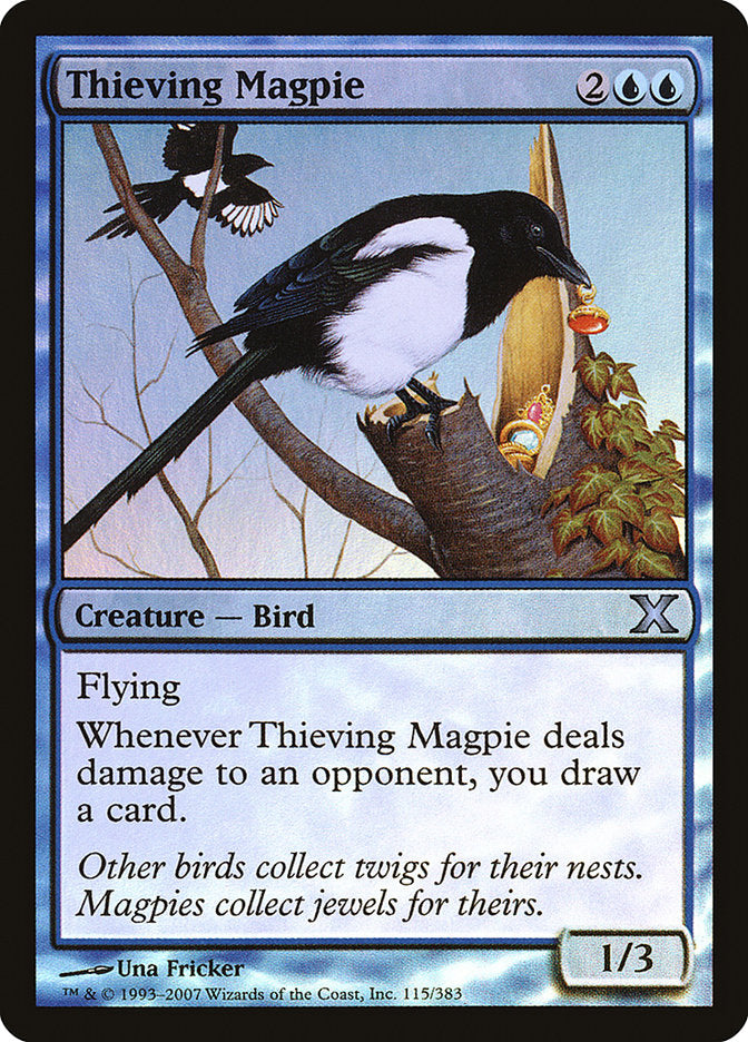 Thieving Magpie (Premium Foil) [Tenth Edition] | Mindsight Gaming