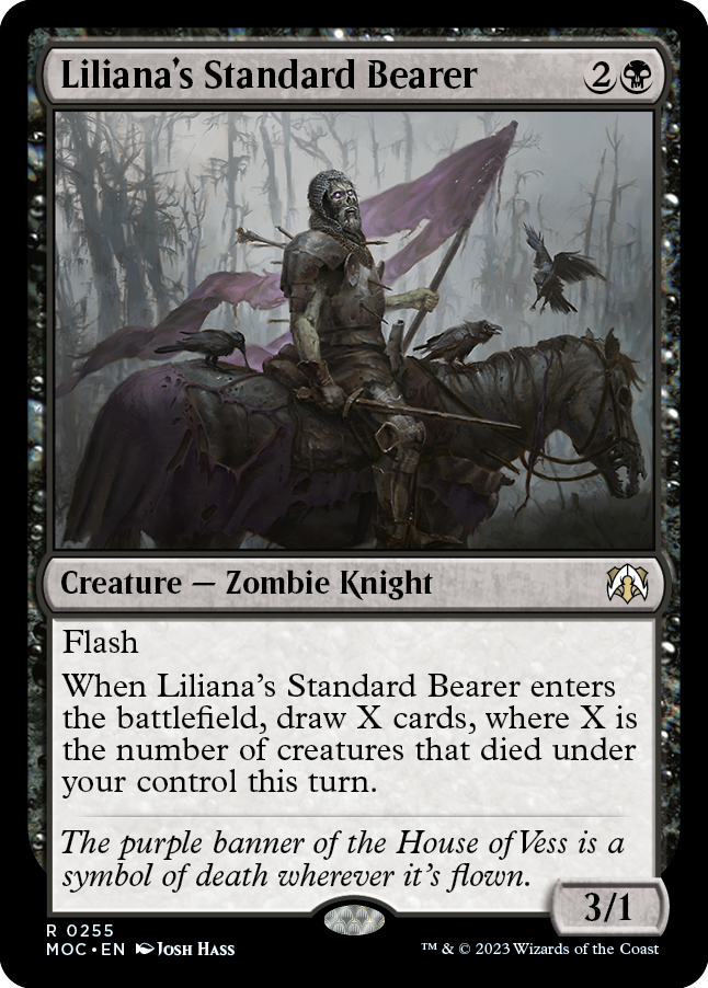 Liliana's Standard Bearer [March of the Machine Commander] | Mindsight Gaming