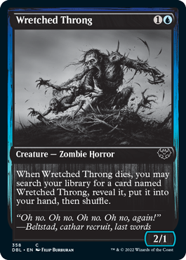 Wretched Throng [Innistrad: Double Feature] | Mindsight Gaming