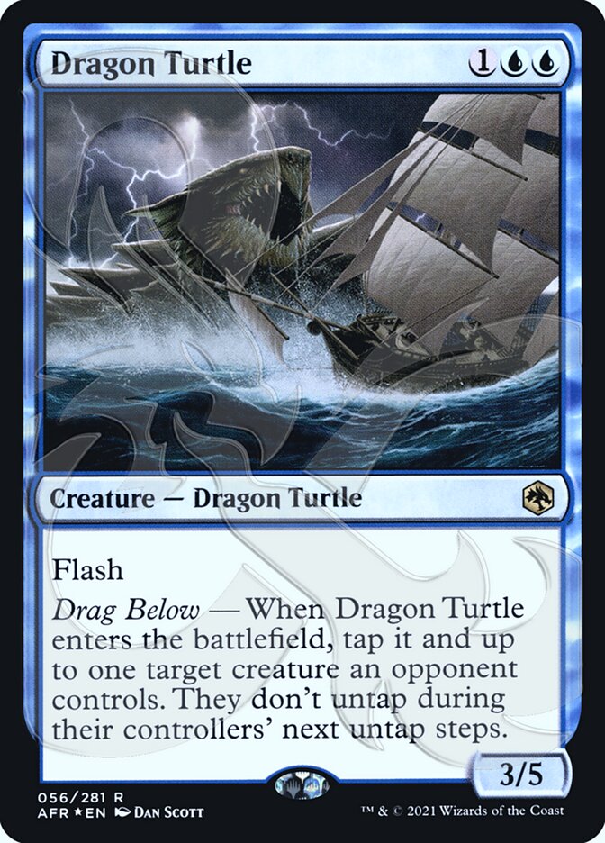 Dragon Turtle (Ampersand Promo) [Dungeons & Dragons: Adventures in the Forgotten Realms Promos] | Mindsight Gaming