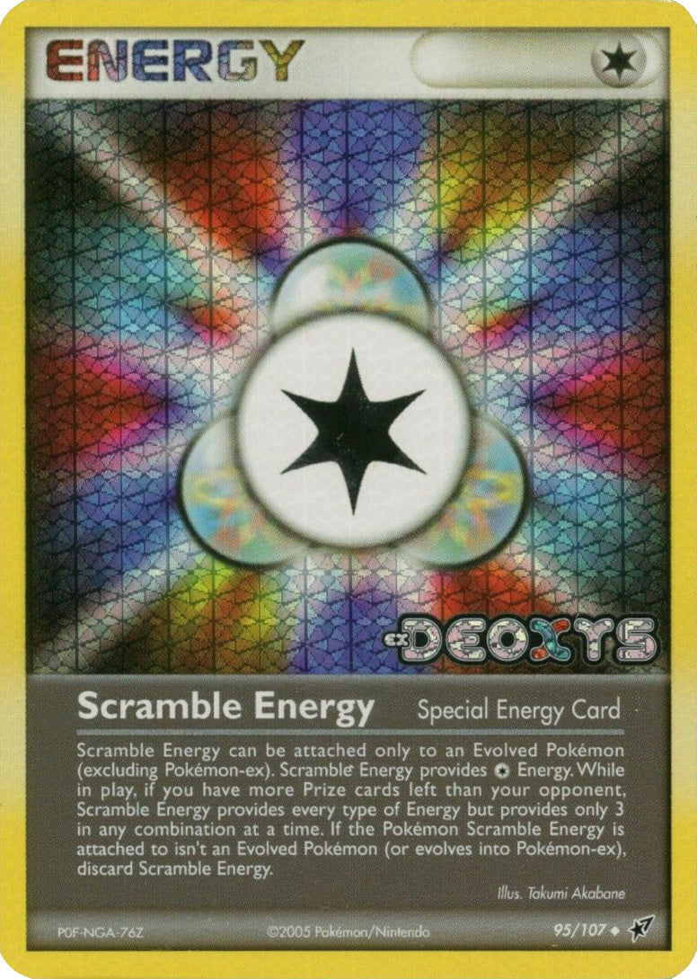 Scramble Energy (95/107) (Stamped) [EX: Deoxys] | Mindsight Gaming