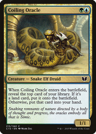 Coiling Oracle [Commander 2015] | Mindsight Gaming