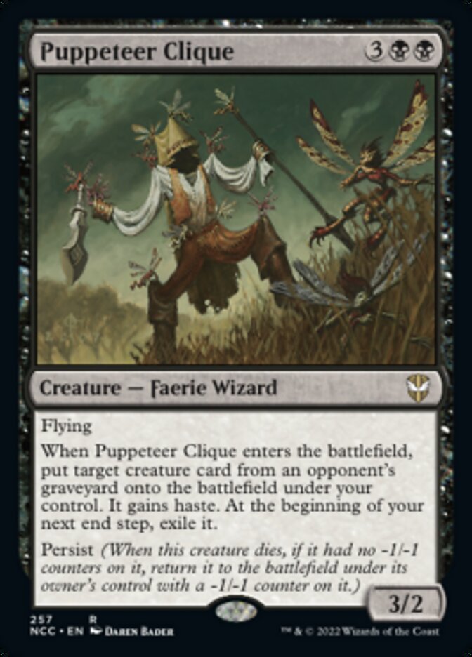 Puppeteer Clique [Streets of New Capenna Commander] | Mindsight Gaming