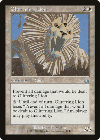 Glittering Lion [Prophecy] | Mindsight Gaming