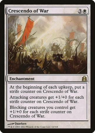 Crescendo of War [Commander 2011] | Mindsight Gaming