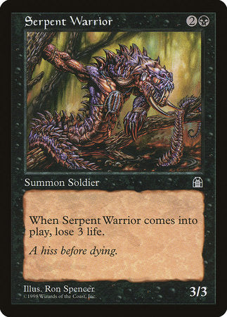 Serpent Warrior [Stronghold] | Mindsight Gaming