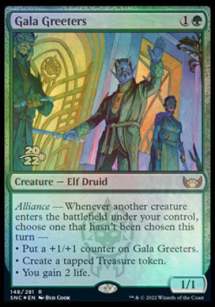 Gala Greeters [Streets of New Capenna Prerelease Promos] | Mindsight Gaming