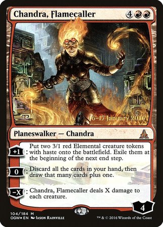 Chandra, Flamecaller [Oath of the Gatewatch Promos] | Mindsight Gaming