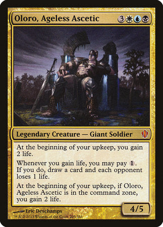 Oloro, Ageless Ascetic [Commander 2013] | Mindsight Gaming