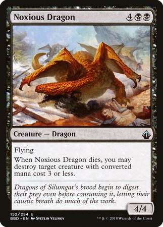 Noxious Dragon [Battlebond] | Mindsight Gaming