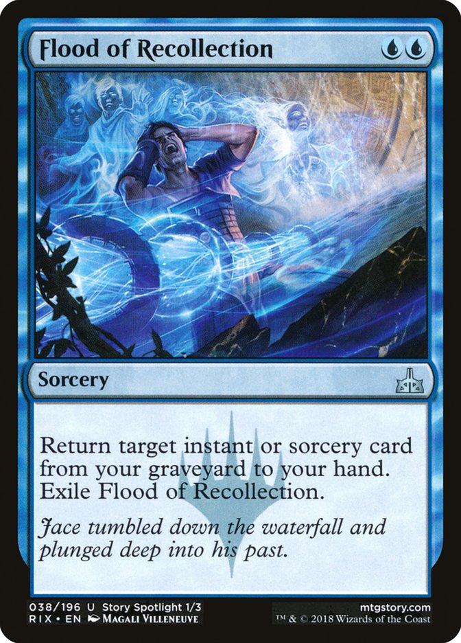 Flood of Recollection [Rivals of Ixalan] | Mindsight Gaming