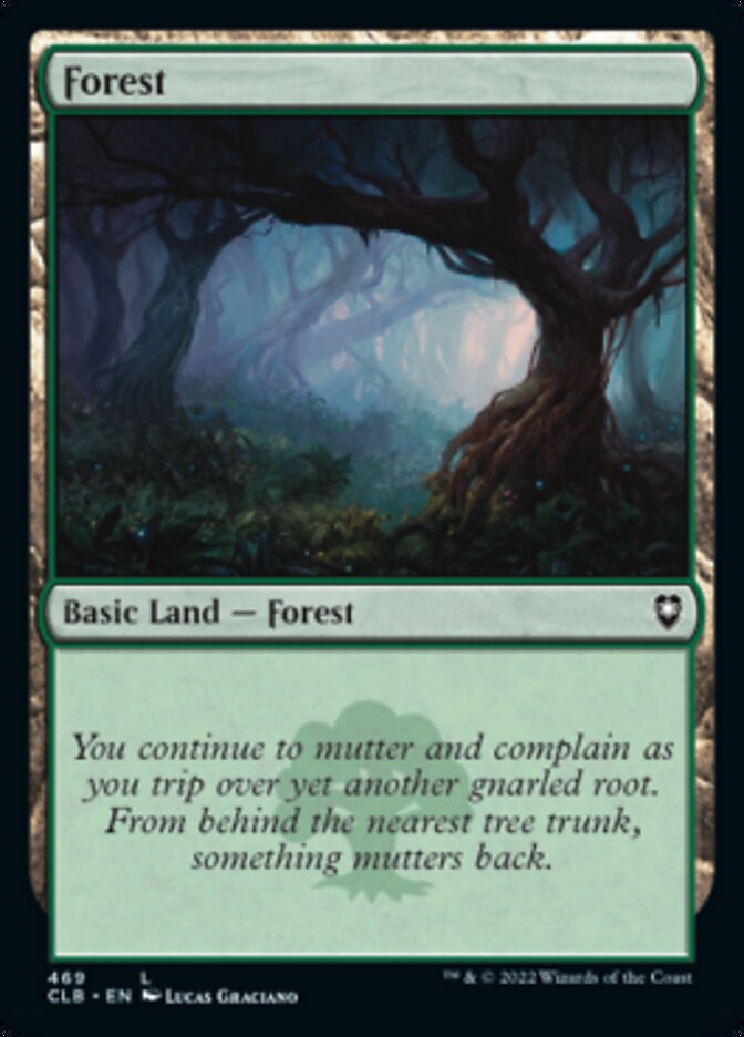 Forest (469) [Commander Legends: Battle for Baldur's Gate] | Mindsight Gaming