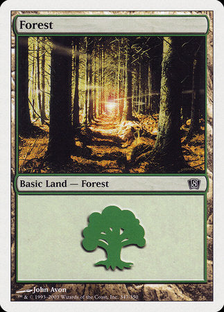 Forest (347) [Eighth Edition] | Mindsight Gaming